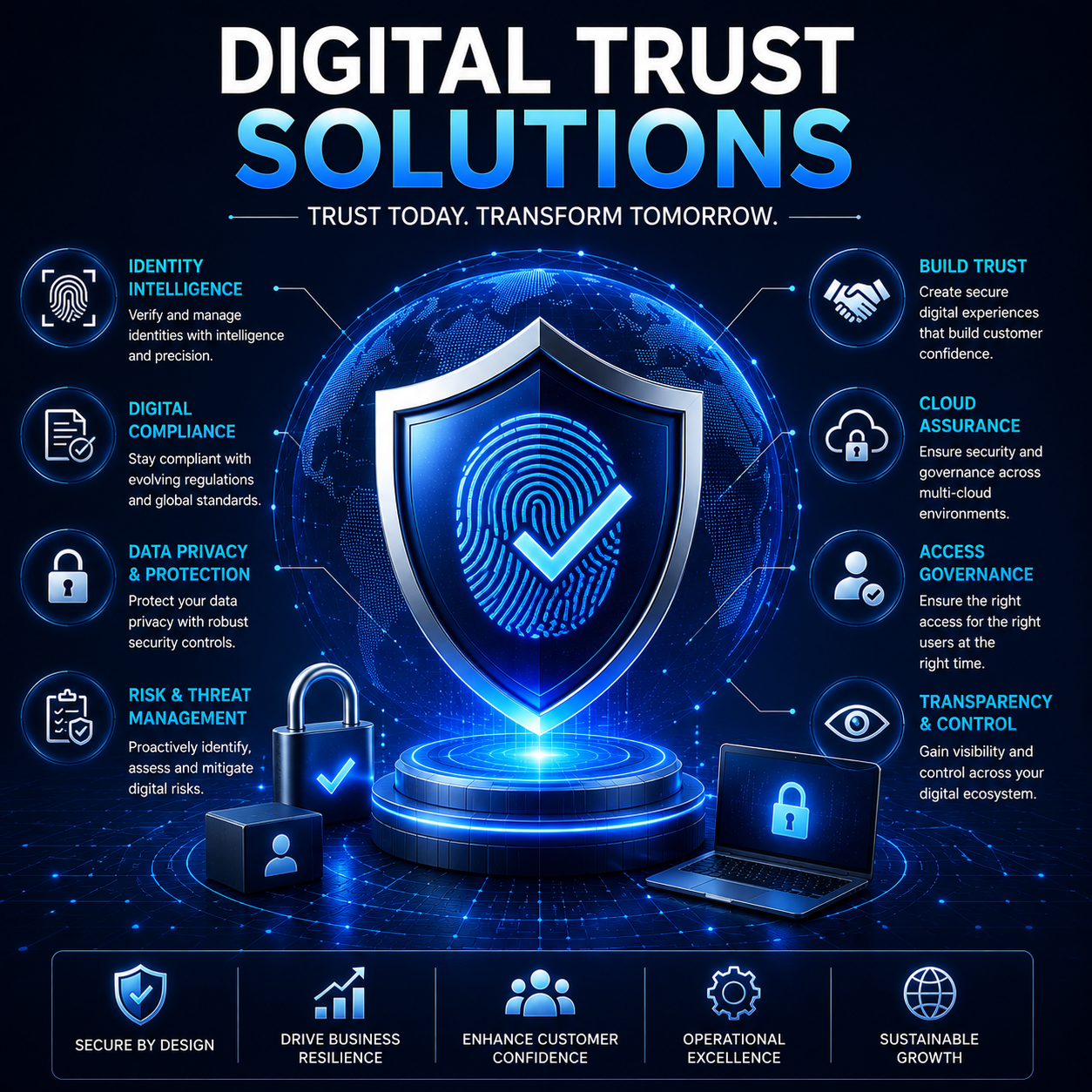 Digital Trust Solutions for Cybersecurity